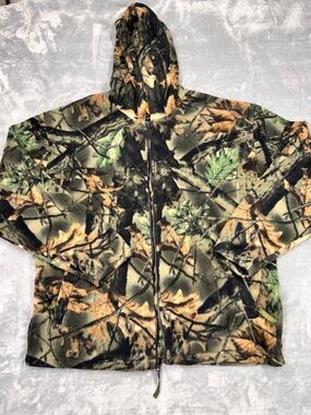 Trail Crest Men's Camouflage Full Zip Outdoor Jacket